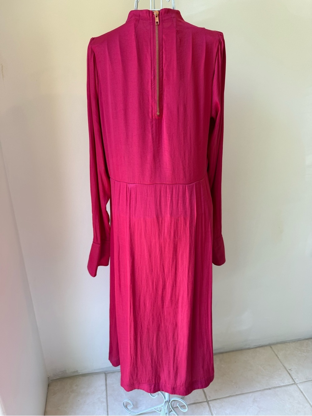 Free People Madenchina Harlequin Chine Embroidered Maxi Tunic Dress S - Picture 6 of 12